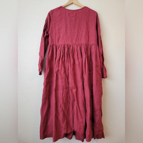 not perfect linen long sleeve mama, large - Picture 3 of 4